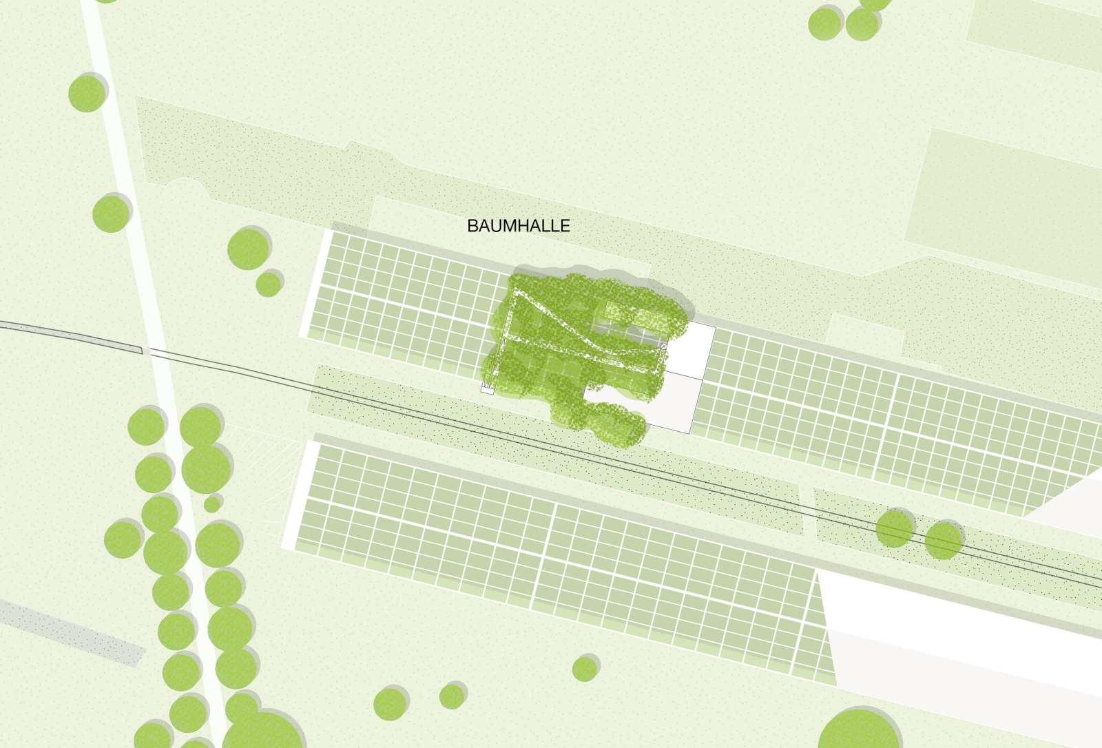 Tree hall site plan