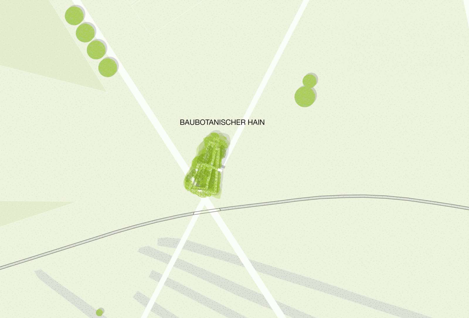 Baubotanik grove site plan